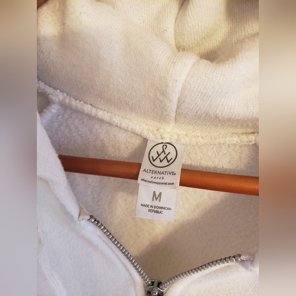 Alternative earth sz M full zip up hoodie sweater - Picture 2 of 3